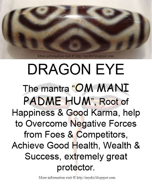 Dragon Eye Dzi Meaning Card